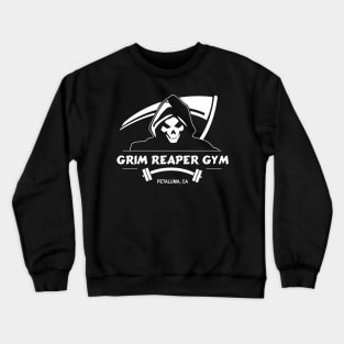 Grim Reaper Gym Petaluma Reversed Crewneck Sweatshirt